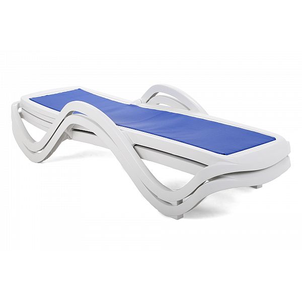 Садовий шезлонг Havana White / Ecru