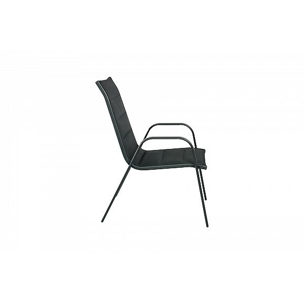 Алюмінієві садові меблі Toscana Black Round 4+1