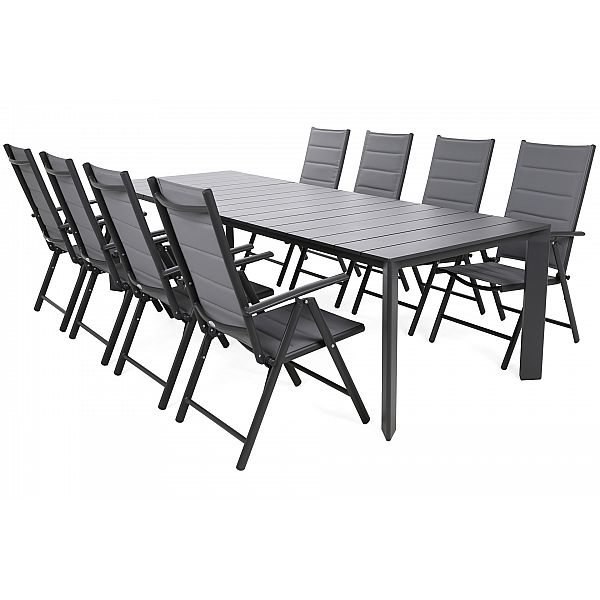 Садові меблі Marsala Ibiza Grey / Window Grey 8+1