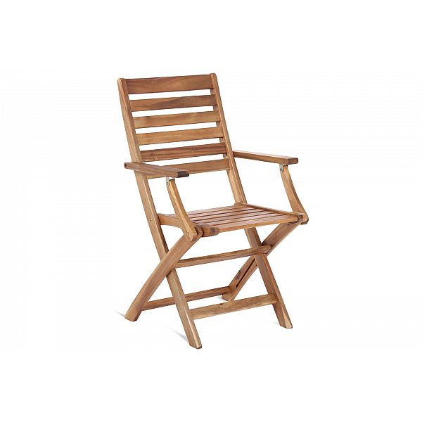 Дерев'яні садові меблі Acacia Round Cross 4+1