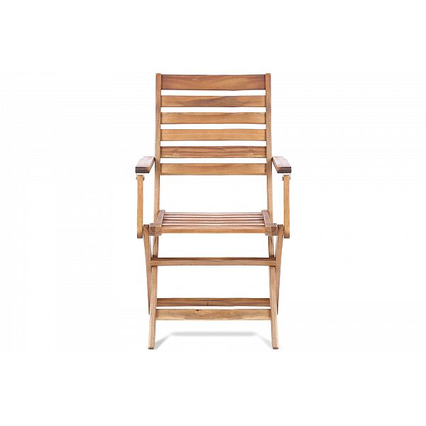 Дерев'яні садові меблі Acacia Round Cross 4+1