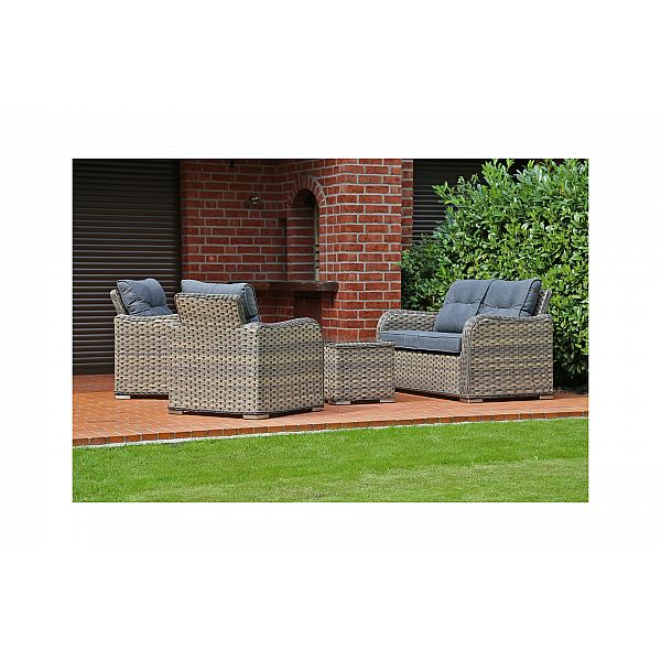 Садові меблі з техно ротанга Georgia Brown/Grey