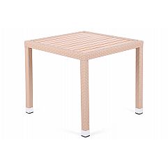 Стіл з техноратангу Mori Beige 80х80