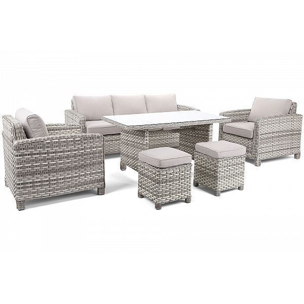 Садові меблі з техноратангу Montana Light Grey / Light Grey