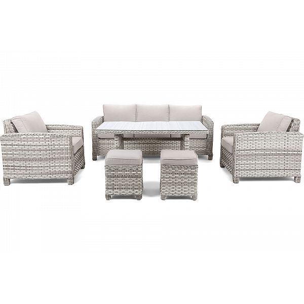 Садові меблі з техноратангу Montana Light Grey / Light Grey