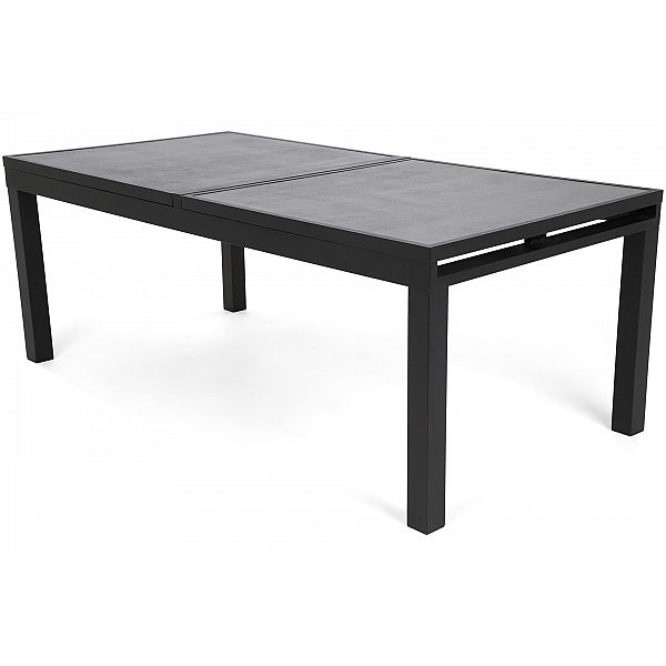 Комплект садових меблів Salerno Dark Grey Ibiza Grey / Black 10+1