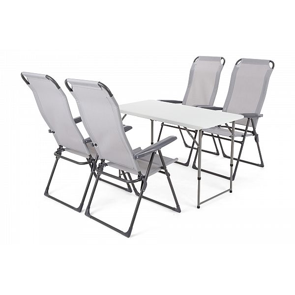 Комплект меблів для ресторану Ventura Grey 4+1 122 см