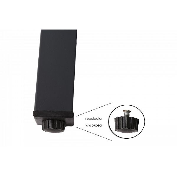 Алюмінієві садові меблі Капрі 145 см Чорний / Світло-Сірий Капрі Коричневий / Сірий 6+1