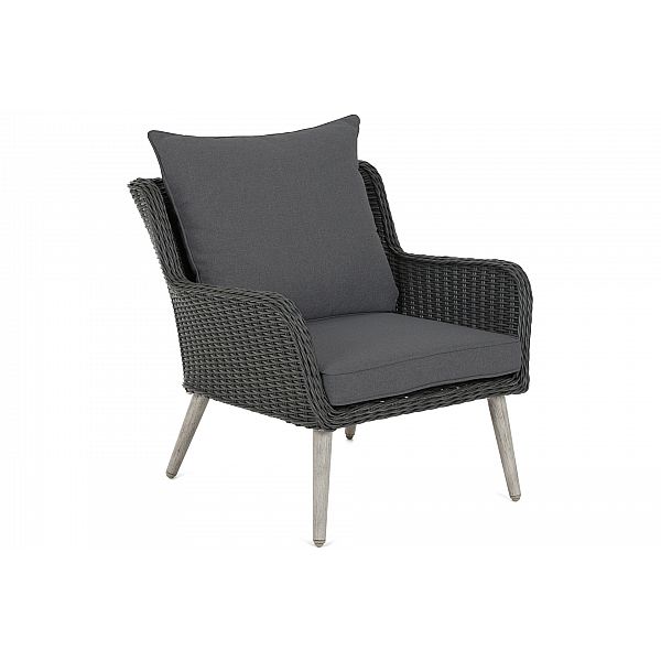 Садові меблі з техноратангу Almeria Grey / Grey Melange