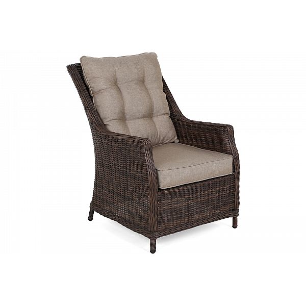 Садові меблі з техноротангу Alicante Brown Mat / Brown Melange