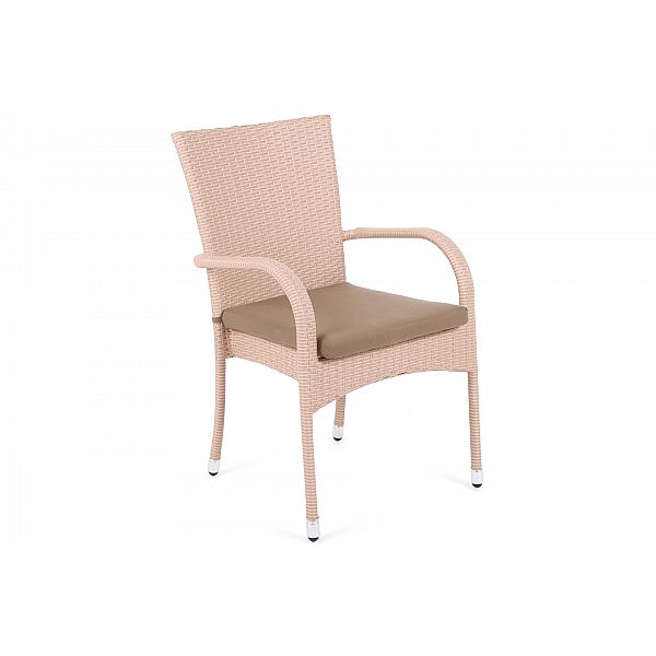 Меблі з техноратангу Mori Square Beige 4+1