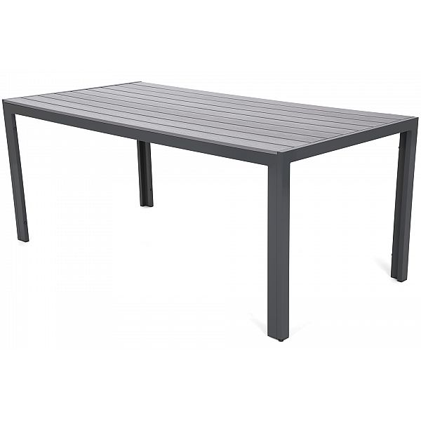 Алюмінієві садові меблі Ibiza 185 см Grey / Window Grey 8+1