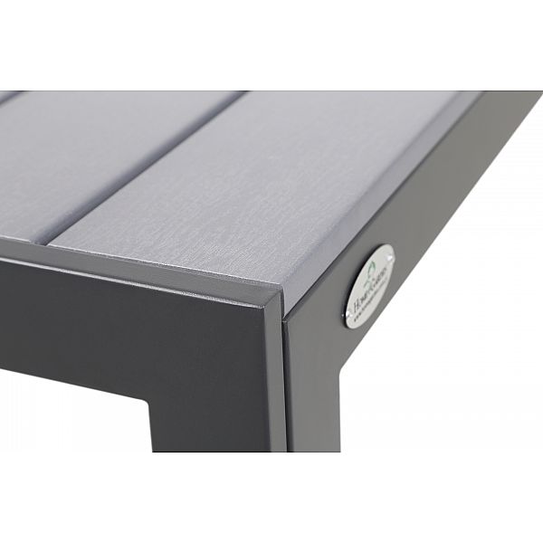 Алюмінієві садові меблі Ibiza 185 см Grey / Window Grey 8+1