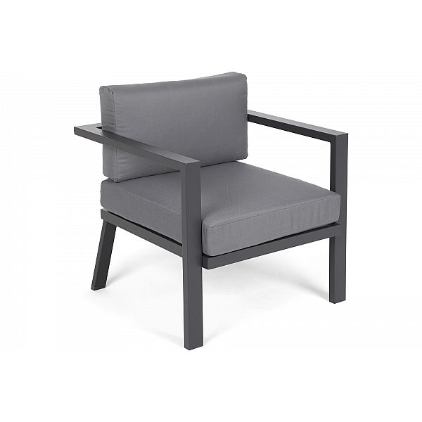 Алюмінієві кутові садові меблі Miami Grey / Window Grey