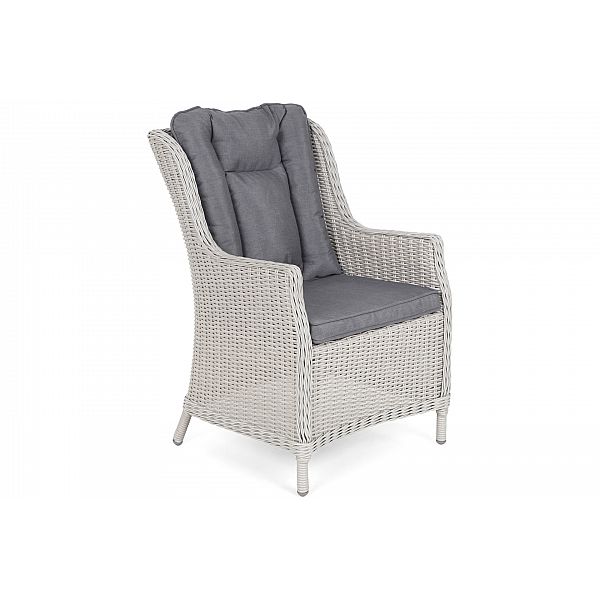 Садові меблі з техноротангу Bristol 230 см White / Grey 8+1