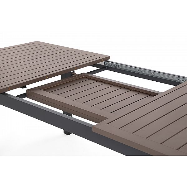 Алюмінієві садові меблі Venosa Atella Grey / Taupe 10+1
