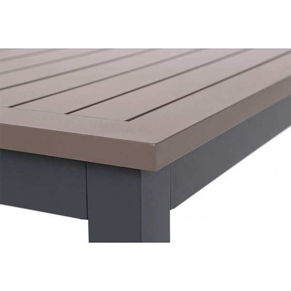 Алюмінієві садові меблі Venosa Atella Grey / Taupe 10+1