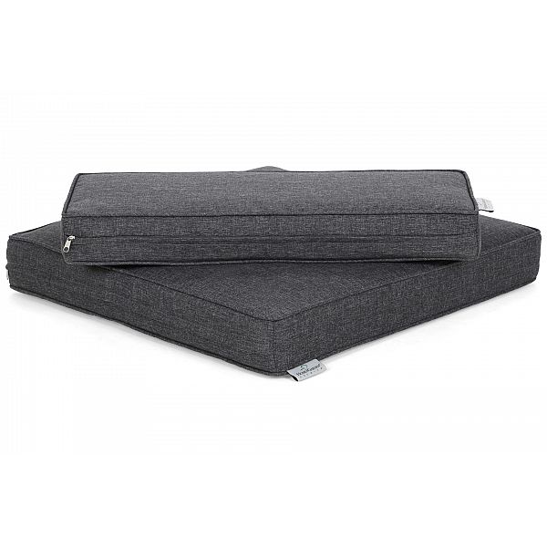 Кутовий диван Kansas Maxi Grey / Grey Melange з техноратангу