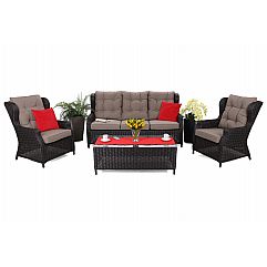 Садові меблі з техноротанга Марракеш