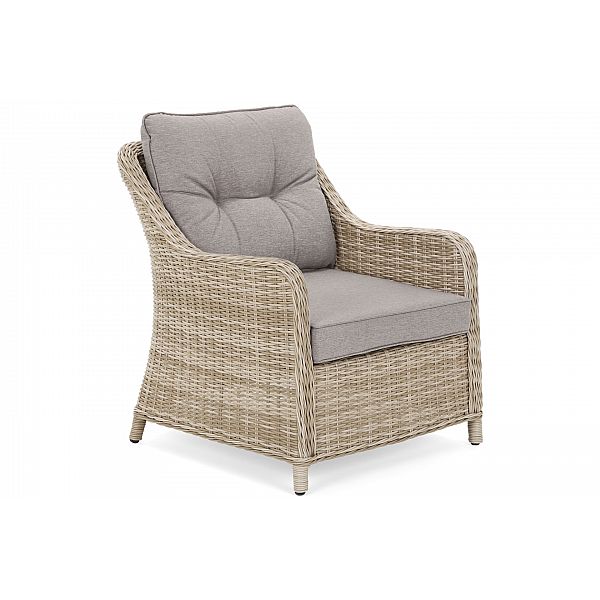 Кутові садові меблі з техноротангу Windsor Beige / Beige Melange