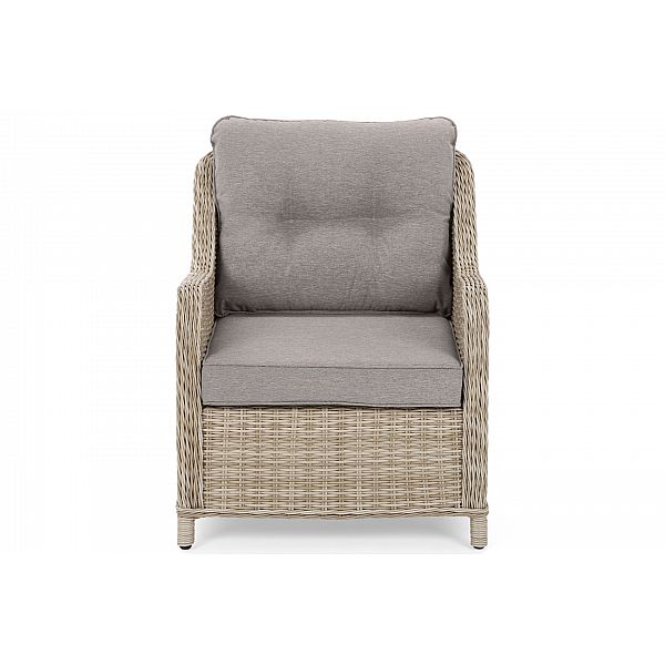 Кутові садові меблі з техноротангу Windsor Beige / Beige Melange