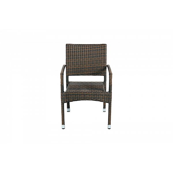 Меблі з техноротангу Doris Square Brown 4+1