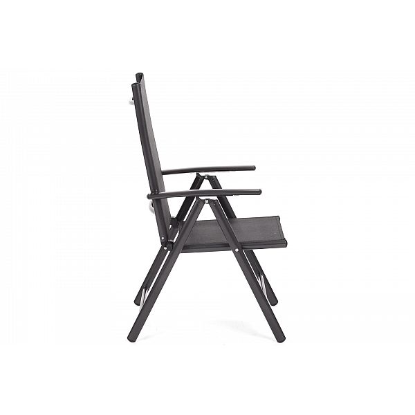 Алюмінієві садові меблі Orlando Basic Black / Black 10+1