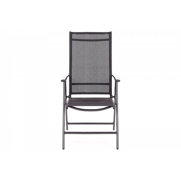 Алюмінієві садові меблі Orlando Basic Black / Black 10+1