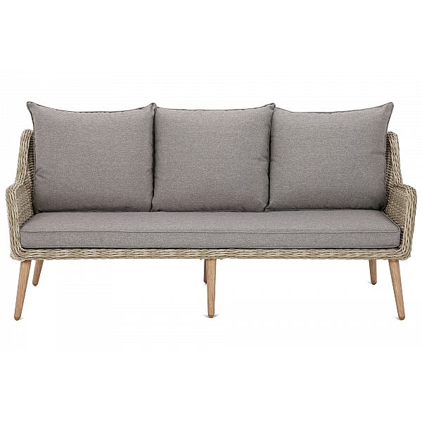 Садові меблі з техноратангу Almeria Beige / Beige Melange