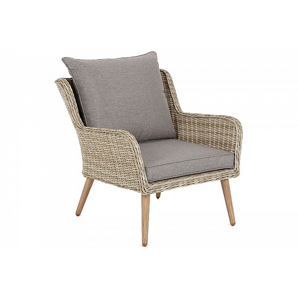 Садові меблі з техноратангу Almeria Beige / Beige Melange