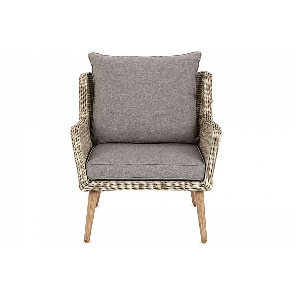 Садові меблі з техноратангу Almeria Beige / Beige Melange