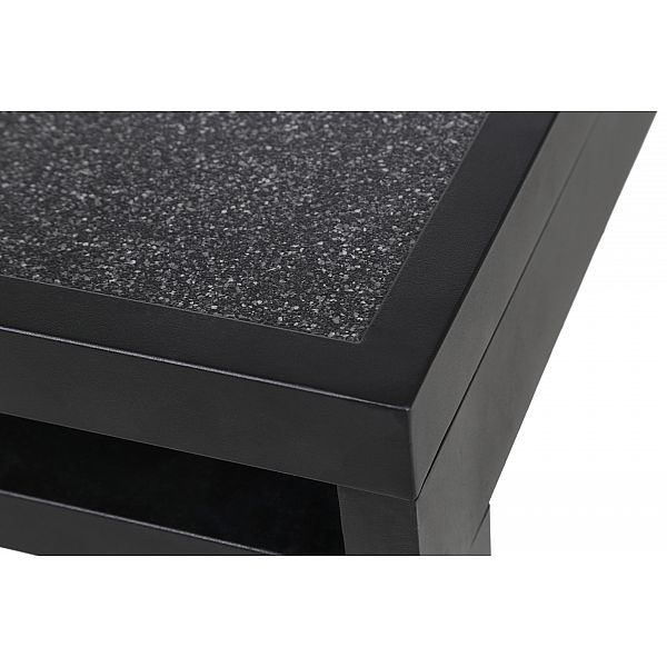 Комплект садових меблів Salerno Dark Grey Ibiza Grey / Black 8+1