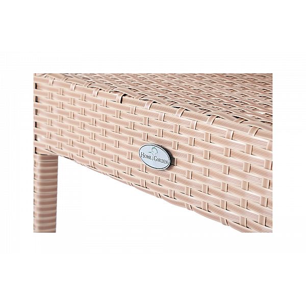 Меблі з техноратангу Mori Square Elegant Beige 4+1