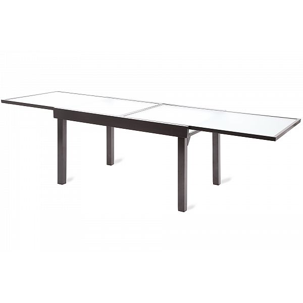 Алюмінієві садові меблі Orlando Basic Black / Black 10+1 з подушками Barbados 10