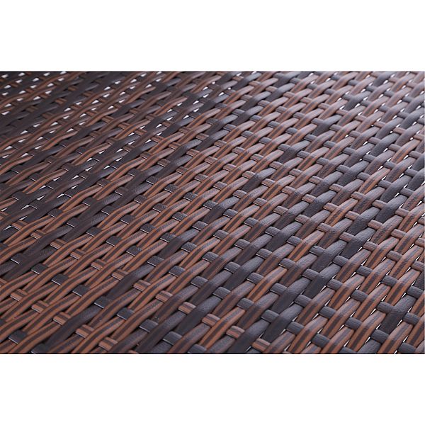 Садовий шезлонг із столиком з техноротангу Bora Bora Brown / Taupe