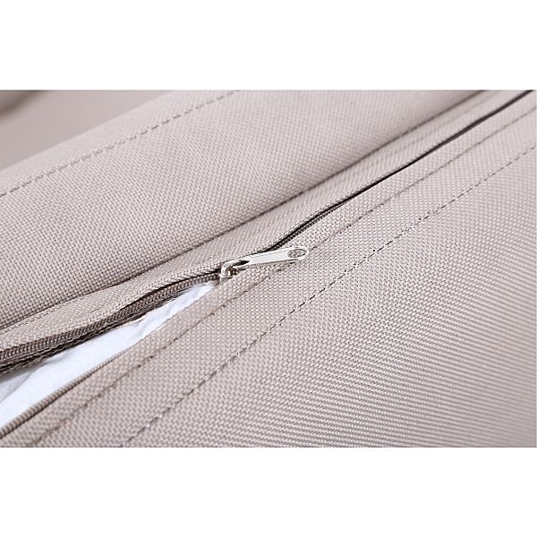 Садовий шезлонг із столиком з техноротангу Bora Bora Brown / Taupe