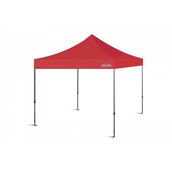 Торговий намет 300 х 300 см червоний
