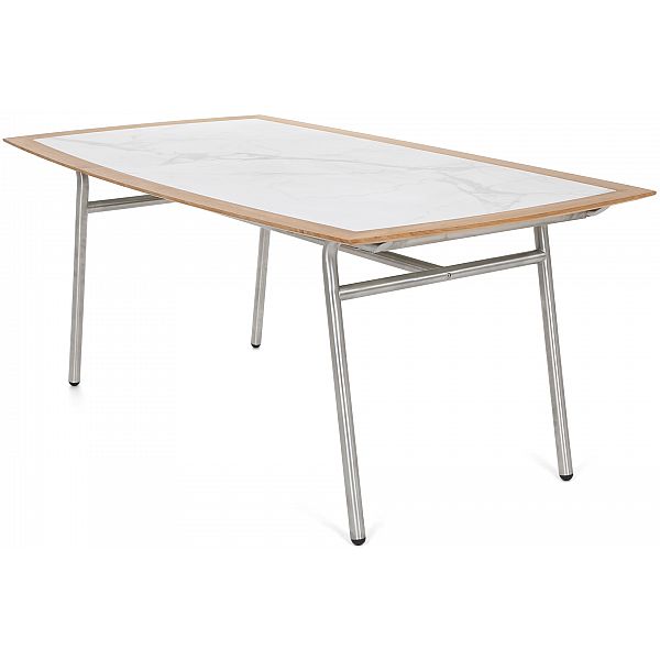 Алюмінієві садові меблі Genua Silver / Grey 6+1