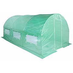 Фольгований тунель 300 x 450 см (13,5 м²) каркас + зелена фольга