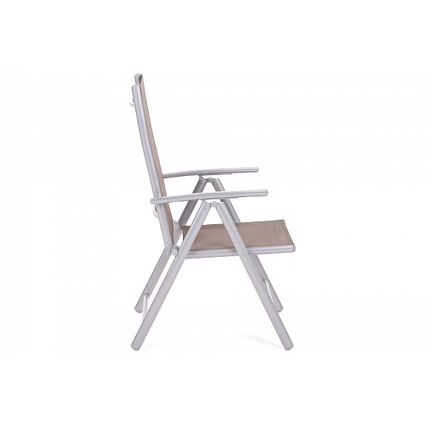 Алюмінієві садові меблі Orlando Basic Silver / Taupe 6+1