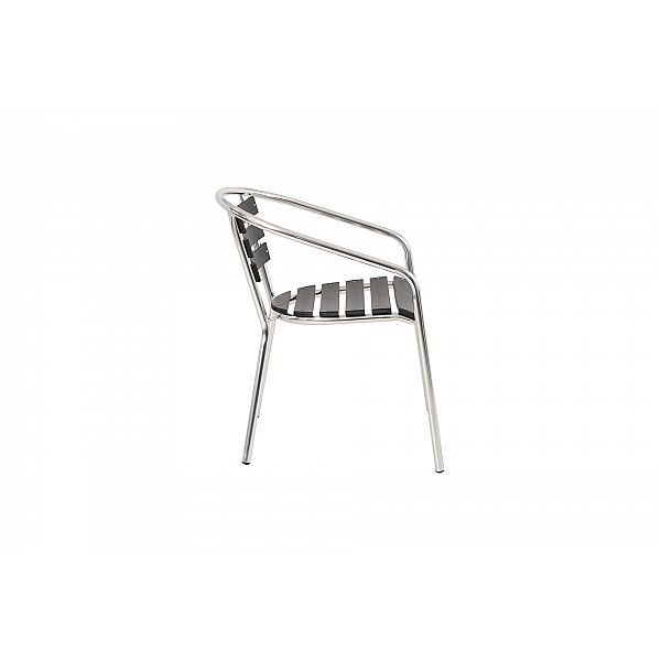 Алюмінієві садові меблі Summer Pollywood Black 2