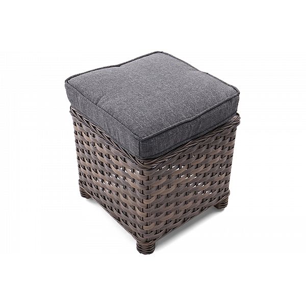 Кутові садові меблі з техноратангу Alhambra Brown / Grey