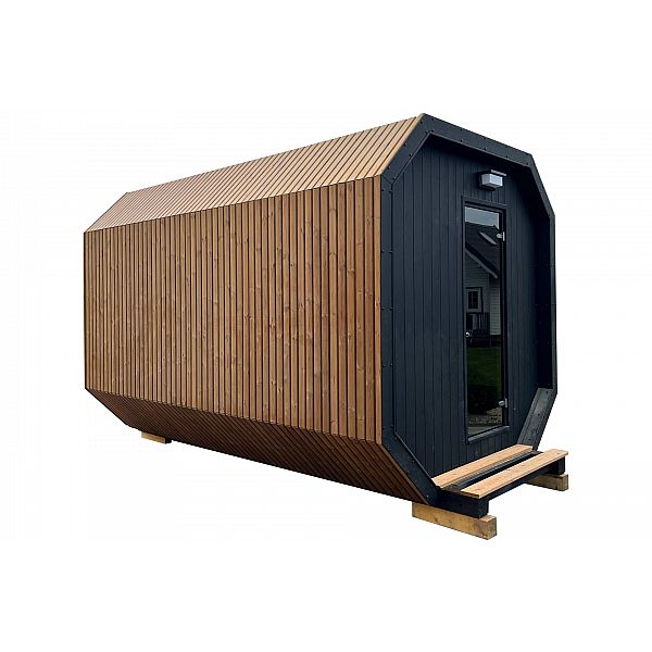 Финская садовая сауна Scandi 400 x 245 см