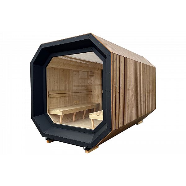 Финская садовая сауна Scandi 400 x 245 см