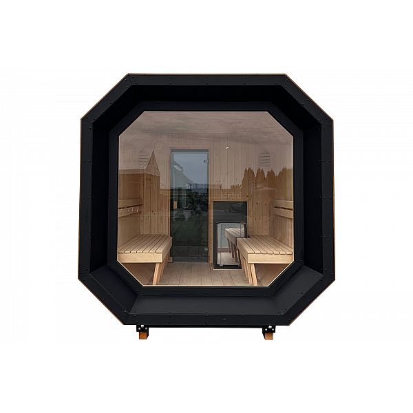 Финская садовая сауна Scandi 400 x 245 см