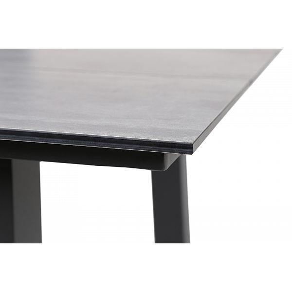 Алюмінієві садові меблі Monaco Dark Grey / Grey 8+1