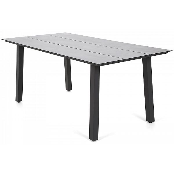 Алюмінієві садові меблі Monaco Dark Grey / Grey 8+1