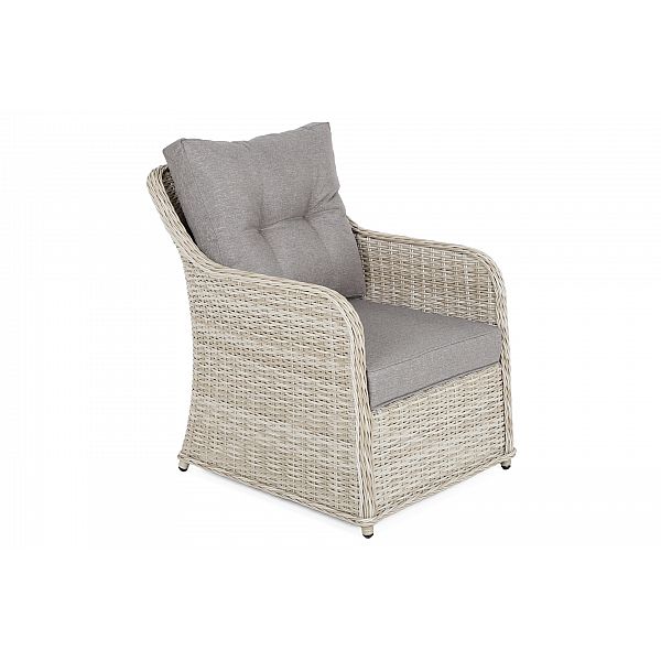 Садові меблі з техноротангу Bergamo Elegant Beige / Beige Melange