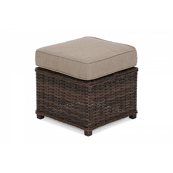 Садові меблі з техноратанга Bergamo Elegant Brown Mat / Brown Melange