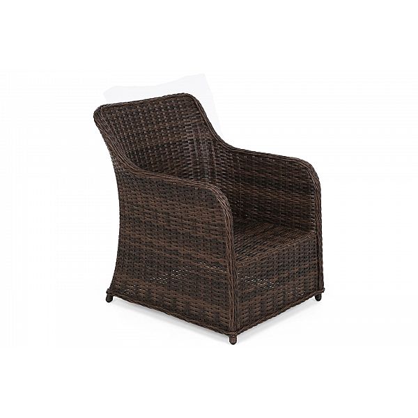 Садові меблі з техноратанга Bergamo Elegant Brown Mat / Brown Melange